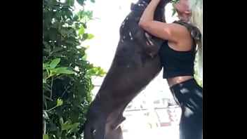 Preview 3 of Small Teen Vs Old Man - My dog is bigger than your dog... Show me yours!!!