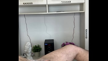 Preview 2 of Xxx Electicians - Russian sexy milf waxing hairy dick