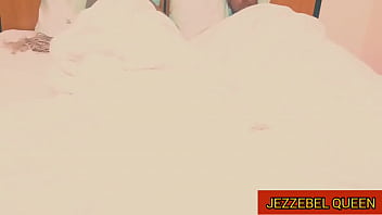 Preview 1 of Bride Family - JEZZEBEL QUEEN FUCKED STEP BROTHER BIG BLACK FAT COCK DURING HOLIDAY