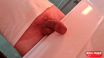 Preview 1 of Dating Old Part 2 Porno - Young guy pissing in the washbasin