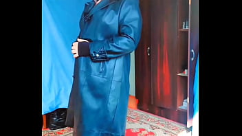 Preview 3 of Fist Time Back Hole Xxx - 18 YOUTUBER CROSSDRESSERKITTY WHITE BOOTY FEMBOY IN BIKINI COOL GIRL LONG LEATHER COAT MAKING STRIPTEASE FOR HER LOVERS