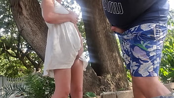 Preview 3 of Freedomos Br - Mutual masturbation with step brother while my step sister is inside watching tv