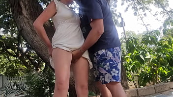 Preview 1 of Freedomos Br - Mutual masturbation with step brother while my step sister is inside watching tv
