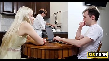 Preview 1 of Poshto Xx Vidio - SIS.PORN. Blonde cutie likes to suck stepbros cock and wants more