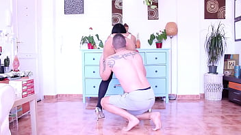 Preview 3 of Elisa Natalia - He Sucks Her Big Cock and Licks Her Soft Balls