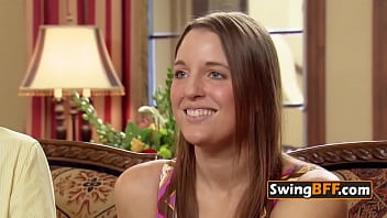 Preview 1 of Poran Strs - Mature couple agrees to the terms and conditions of the swing house