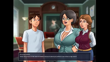 Preview 4 of Ball In Her Butty - Summertime Saga ep 1 - Come&ccedil_ando o jogo,  conhecendo a historia e personagens