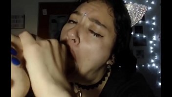 Preview 1 of Priyakh Copera - Spitting on my dildo