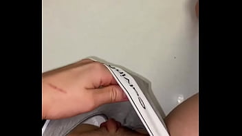 Preview 1 of Britanya Razhavi - RT GirlsLovePee: POV wetting her gray CK panties (wtpvssyyy)