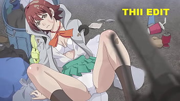 Preview 3 of Kinky Rough Teen Group - Ui Mira Upskirt Panties EDIT