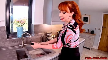 Preview 1 of Blow Josie - Horny mature Red XXX plays with her big black toy