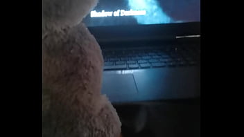 Preview 3 of Step Bro Admires - Fucking My furry toy while watching furry porn