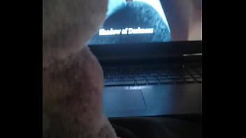 Preview 4 of Step Bro Admires - Fucking My furry toy while watching furry porn