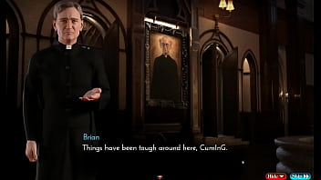 Preview 4 of Cuckold Bitch Cum Eating - The Genesis Order [ Hentai Game PornPlay ] Ep.1 hot nun in church