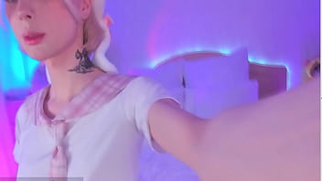 Preview 4 of Boekp Indo - Sweet Eaton Wanking Her Asshole To Her Live Audience