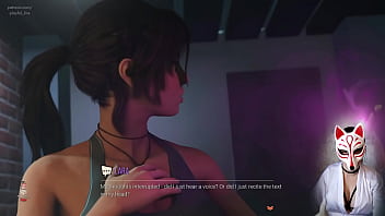 Preview 3 of Sauna Fa Kings Milf Boy - CROFT Adventures - Lara Croft porn game (ep 1)
