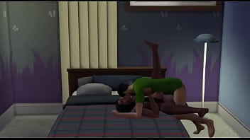 Preview 4 of Adas Shancez - SaluAunty Clunches In Her Round Fat Ass