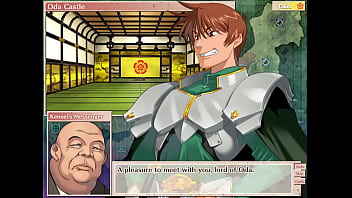 Preview 2 of Big Cock Tight Ass Oiled - Sengoku Rance - Kenshin Sex Scene