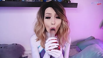 Preview 2 of Sex To Sleep Home - Gwen Stacy cosplay get creampied in her pussy