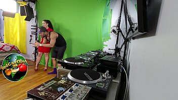 Preview 2 of Michelle Martinez Monster - Part #5 - BTS - BBC gets Queen Rogue on her knees to give him a Blowjob
