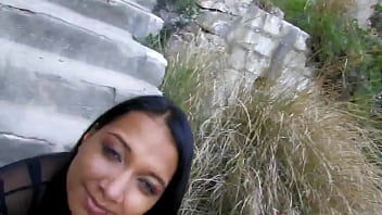 Preview 1 of 17 Years Old Boy Fuck In Mother - Ebony vogliosa di provare un cazzo bianco nel culo