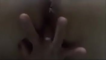 Preview 4 of Blind Strapon Handjob And Cum - Me masturbando na frente do Vizinho