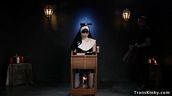Preview 1 of Brassers Sex Viedo Hd - Ts nun ass whipped and banged