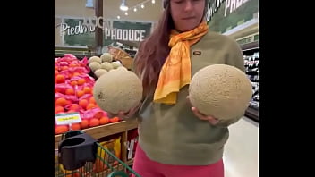 Preview 2 of Sexy Corsa - Melons anyone?   #explore #fyp #produce