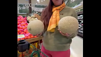 Preview 3 of Sexy Corsa - Melons anyone?   #explore #fyp #produce