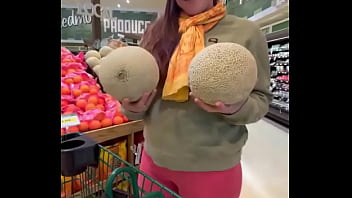 Preview 4 of Sexy Corsa - Melons anyone?   #explore #fyp #produce