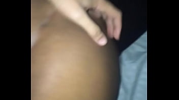 Preview 2 of Son And Mama Sex At Toilet - Thick ass college ebony fucked during quarantine