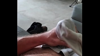 Preview 3 of Old Mom Fucking Teen Boy - Luis Kolodin Jerking off in underwear