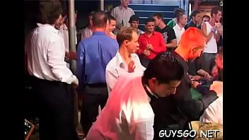 Preview 2 of Mom Breast Baby - Perverted homo group party