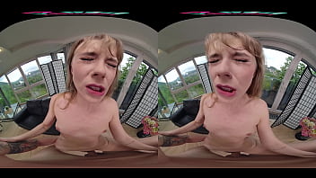 Preview 4 of Riming Cock - VRHUSH Eyla Moore is tired of you being a couch potato