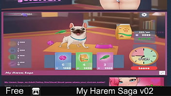 Preview 3 of Hairy Pit Suck - My Harem Saga v02