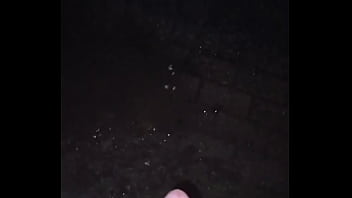 Preview 4 of Reise Nach Agatis - Big cumshot naked on the street