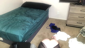 Preview 4 of Clips G Hannelius - White slut fucks bbc on bf bed