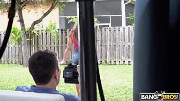 Preview 2 of Insulting Cheating - BANGBROS - Sadie Creams Behind The Scenes With Preston Parker!