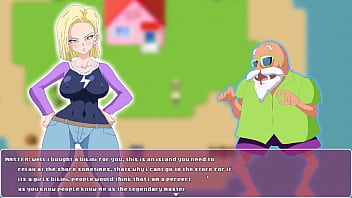 Preview 2 of Lesbian Sama Teman Mama - Android quest for the balls episode 1 android 18