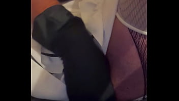 Preview 2 of Father Sex May Sister - Milking my Prostate with Glas Toy