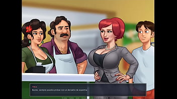 Preview 4 of Maturbasi Sendirian - Summertime Saga Cap 23 - Las Tetas De Josephine