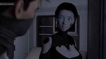 Preview 1 of Vihicle Sex - Projekt Passion | Blowjob from and Deepthroat Face Fucking Horny Busty Brunette AI Sex Robot Girl [Gaming] [Visual Novel]