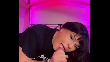 Preview 3 of Fqrksqpeb - Sexy Latina Ts sucks BBC
