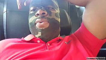 Preview 3 of Periscope Espaiaaaaa Aaaaa Ola - Black jock guy gets in a car