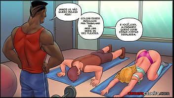 Preview 1 of Porny Stripper Pole Dance - Malhando com o Papai - HQ &quot_AS PATRICINHAS&quot_