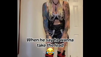 Preview 3 of Sex Tape Flim - ?When he say he wanna take the lead! #dominatrix #dominatrax #dominatrixoftiktok #dominatrixqueen #no #dominatrixworsh...