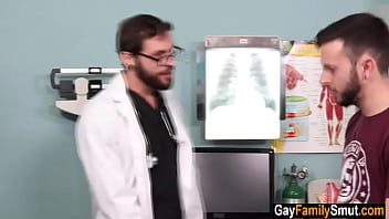 Preview 1 of Kahani Lin Karter - Gay doctor examines his step cousin&#039_s ass