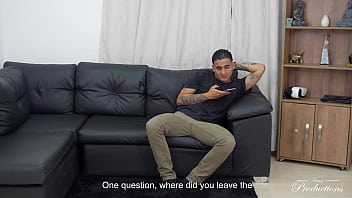 Preview 1 of Evening Yong - While I&#039_m cooking with my stepbrother I feel a big cock between his pants and we end up fucking