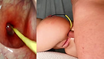 Preview 4 of Watch Pirn Movies - Amazing anal. Camera in Her Ass Deep Anal Fuck and Internal Creampie