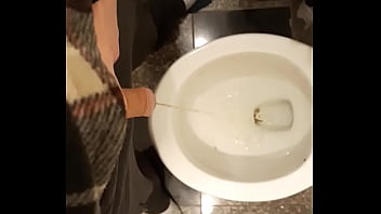 Preview 1 of Go Go Bigger - Peeing in toilet